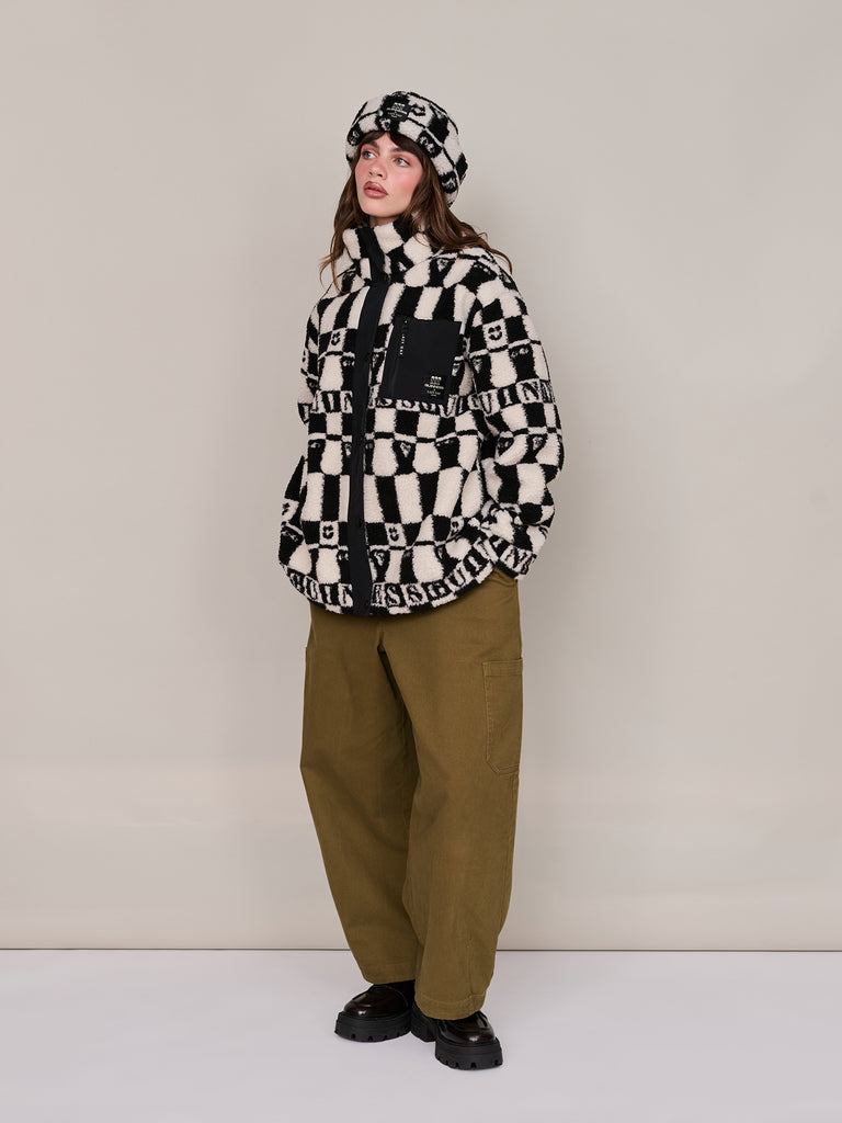 Guinness x Lazy Oaf Checkered Pints Fleece