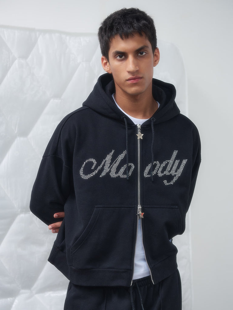ellie シルキージップフーディー 黒 Womens Ellie X CCC Hoodie Black | Canterbury