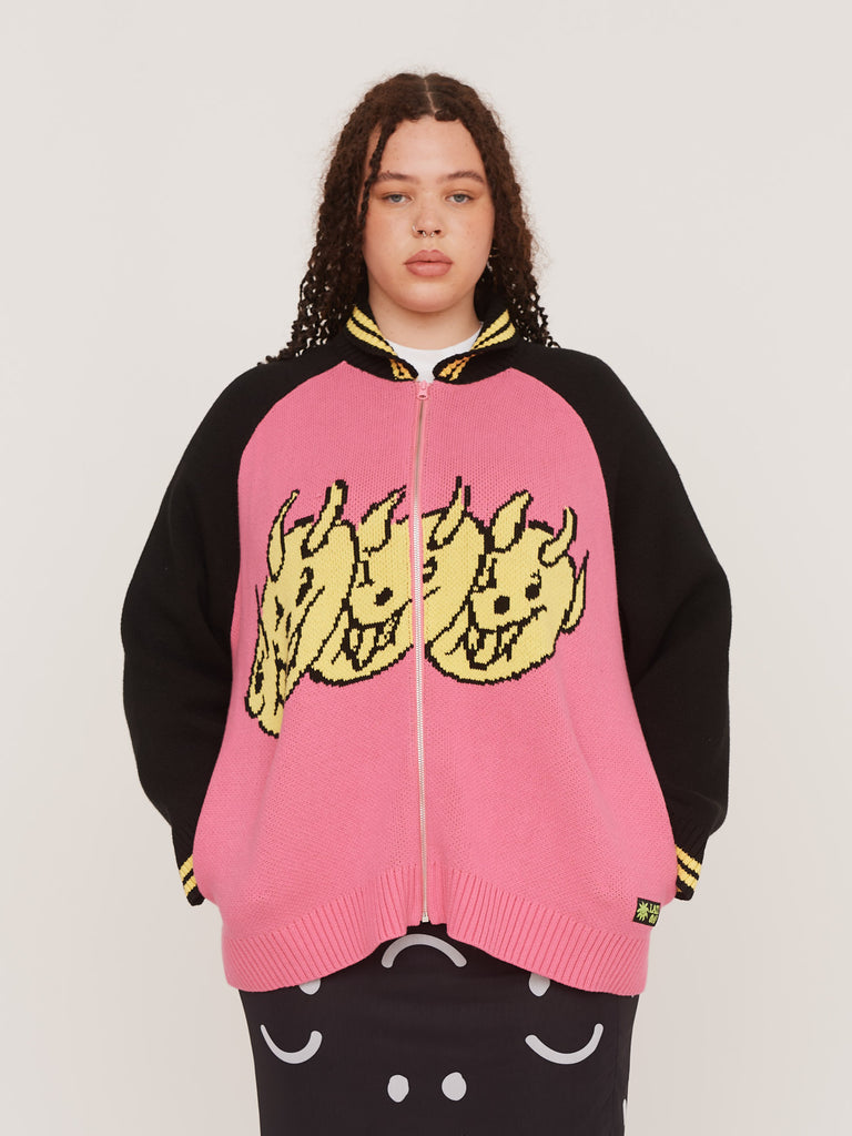 Wicked Zip Cardigan – Lazy Oaf