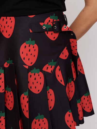 Picking Strawberries Mini Skirt
