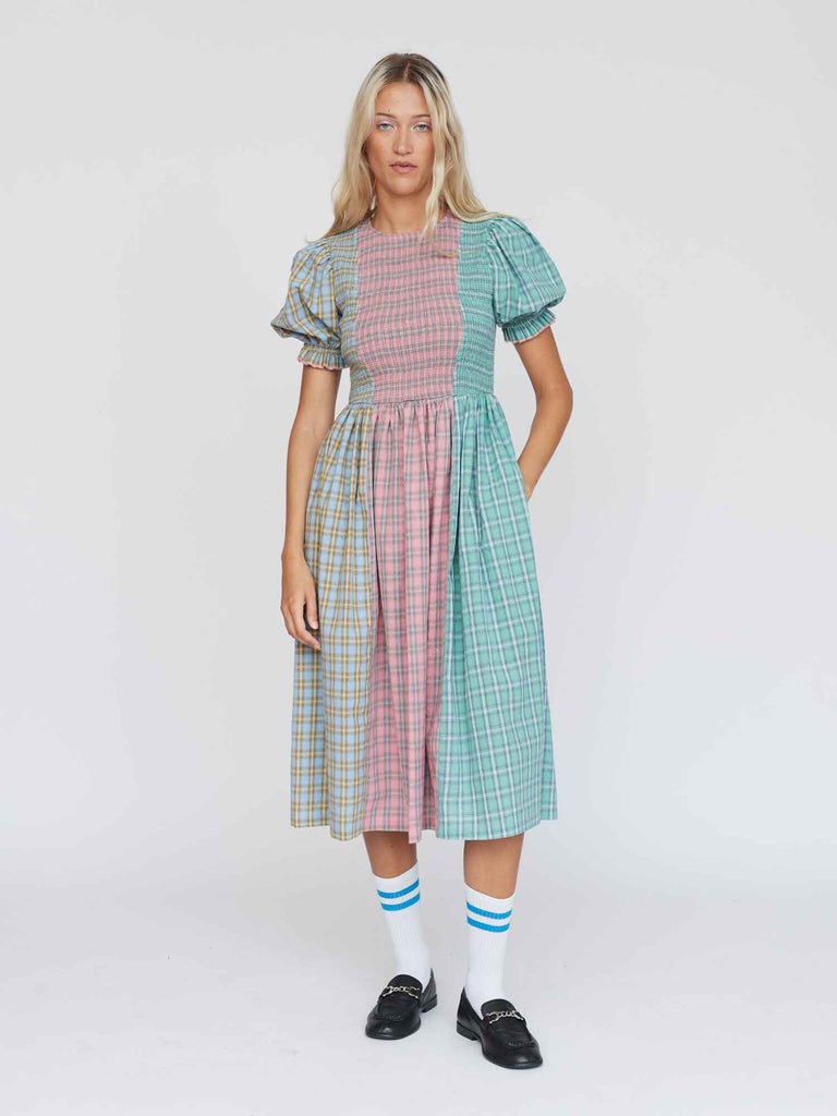 TODAYFUL  Check Rough Gown チェック ラフ ガウン NO ID.（ノーアイディー） カーディガン 「NO ID.」Check Gown