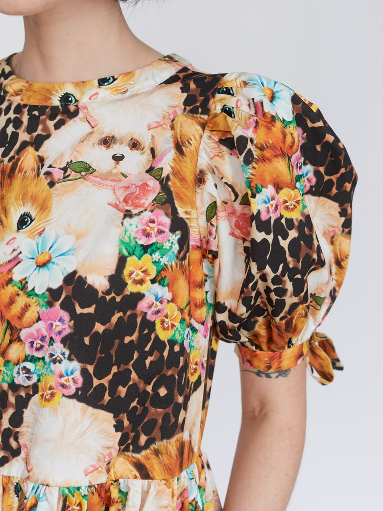 Animal Picnic Mini Smock Dress – Lazy Oaf
