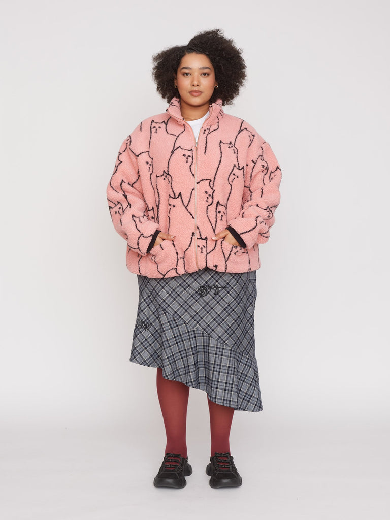 Cat Got Your Tongue Fleece – Lazy Oaf