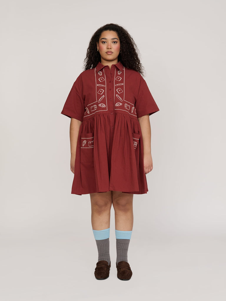 white christmas dresses Going Out Sailor Dress – Lazy Oaf
