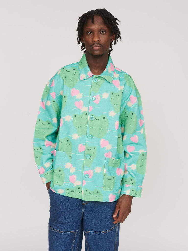 Across The Pond Chore Jacket – Lazy Oaf Across The Pond Chore Jacket – Lazy Oaf