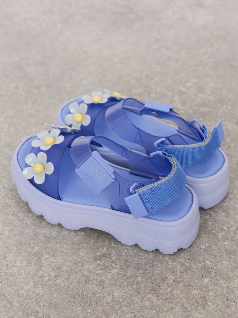 Melissa x LO Blue Kick Off Sandal – Lazy Oaf