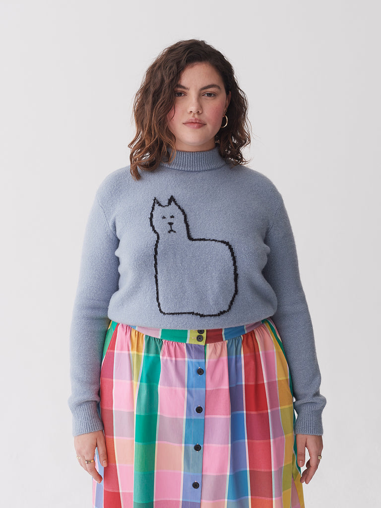 Lazy Oaf Cat Lady Jumper - Main Image
