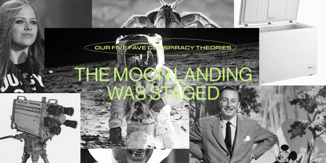 THE MOON LANDING WAS STAGED