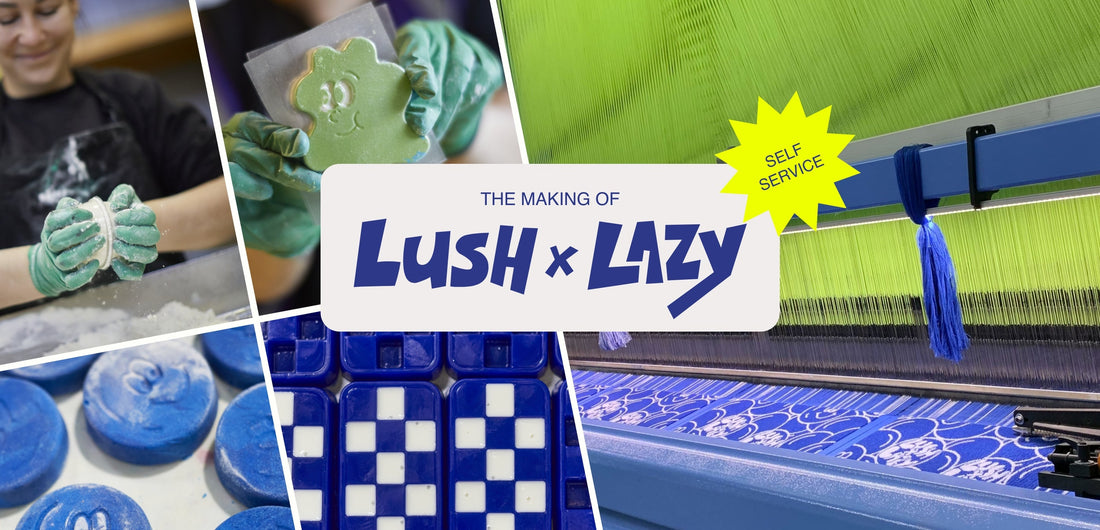 THE MAKING OF: LAZY OAF X LUSH SELF SERVICE