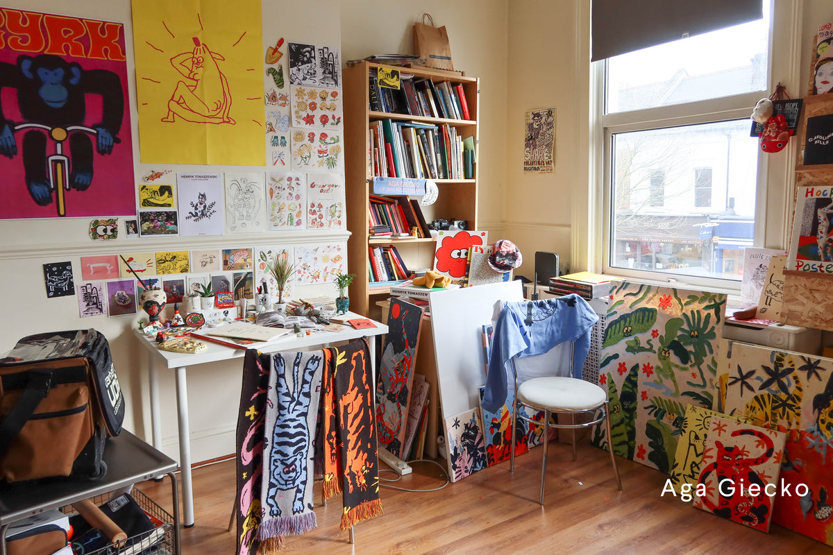 Aga Giecko Studio Tour
