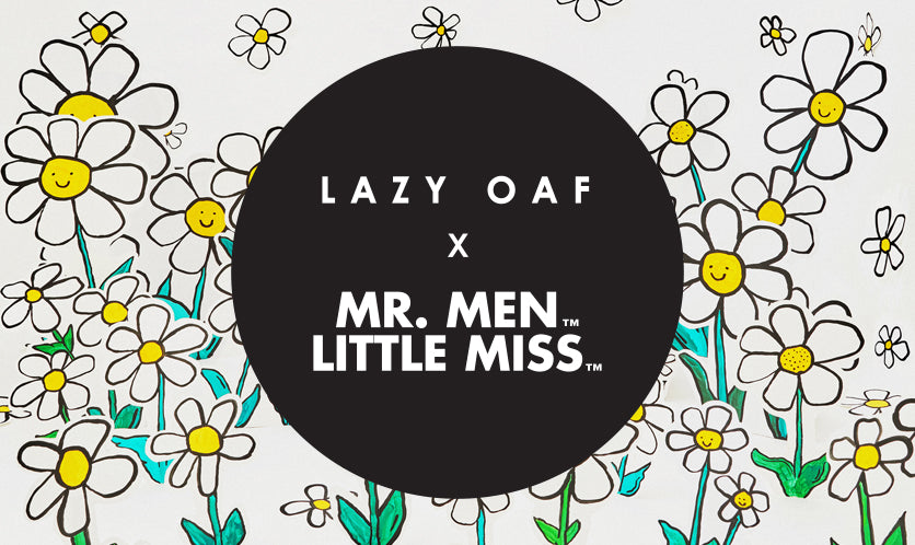 Mr. Men x Lazy Oaf
