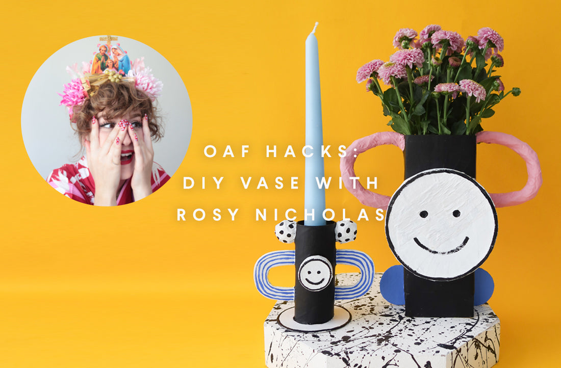 Oaf Hacks: Vase with Rosy Nicholas