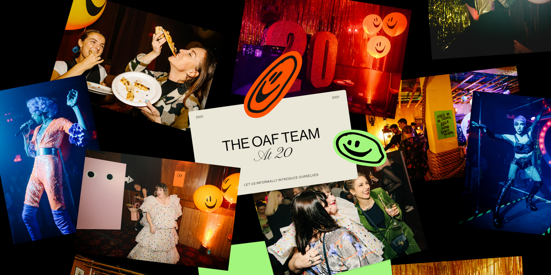THE OAF TEAM AT 20