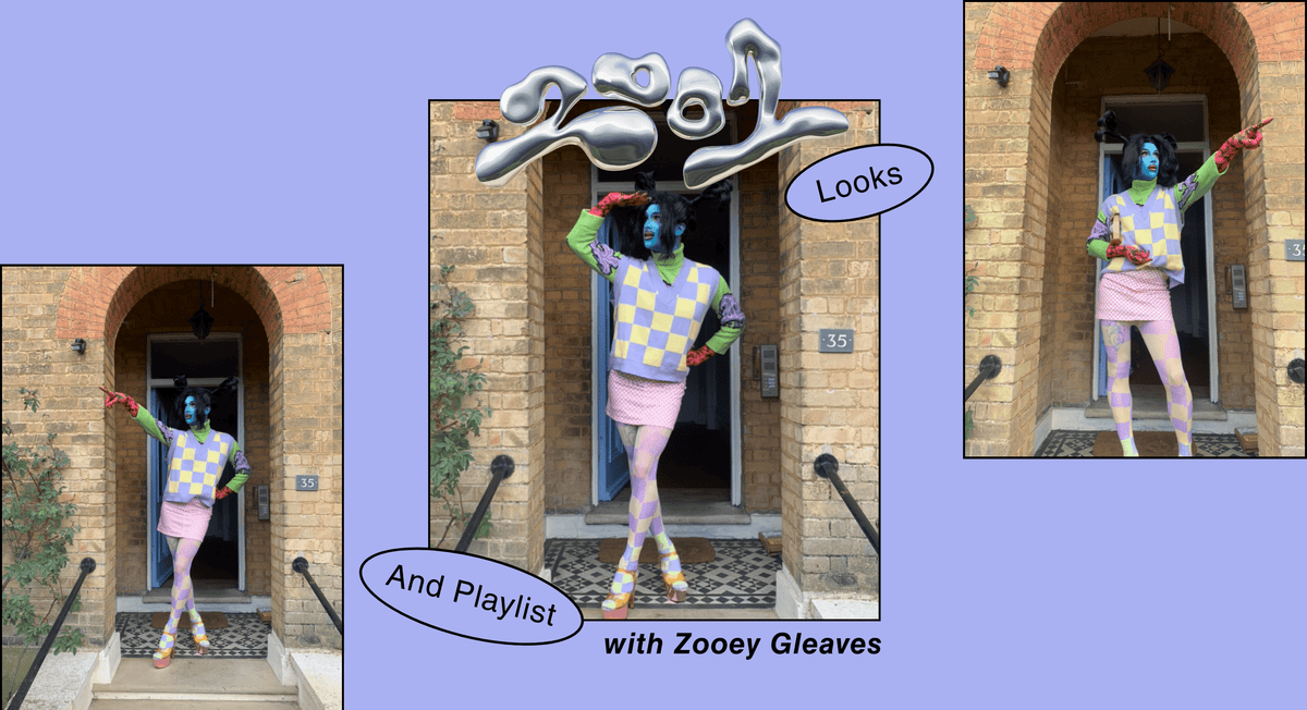 Your Y2K Playlist and Day to Night Looks with Zooey Gleaves