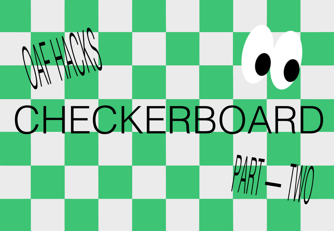 Oaf Hacks: Checkerboard