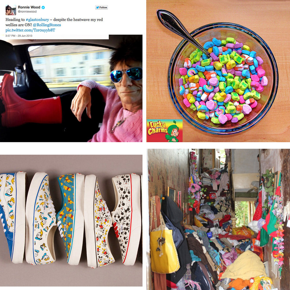 See You Next Tuesday: Ronnie's Wellies, Lucky Charms and Disney Kicks