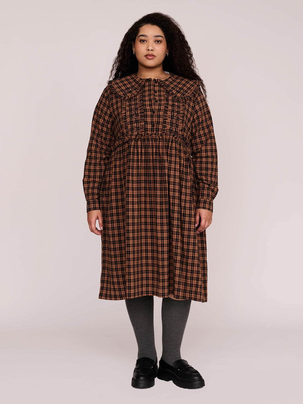 Emotions Check Midi Dress