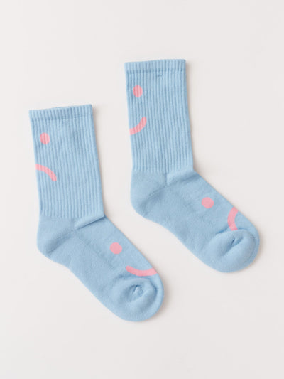 Happy Sad Pastel Socks