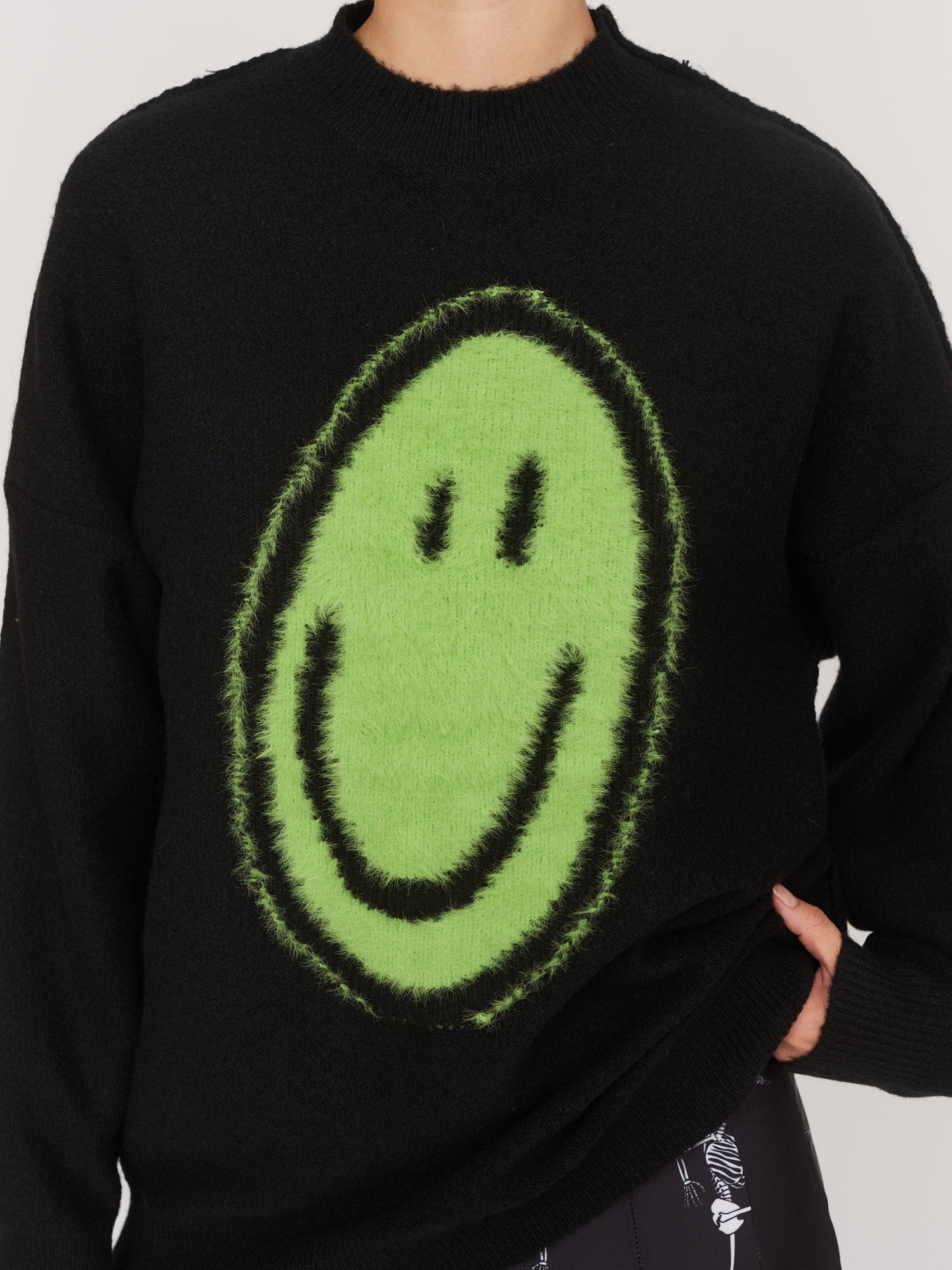 Spray Smile Reversible Knit Jumper – Lazy Oaf Spray Smile Reversible Knit Jumper – Lazy Oaf