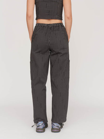 Lazy Pinstripe Trousers