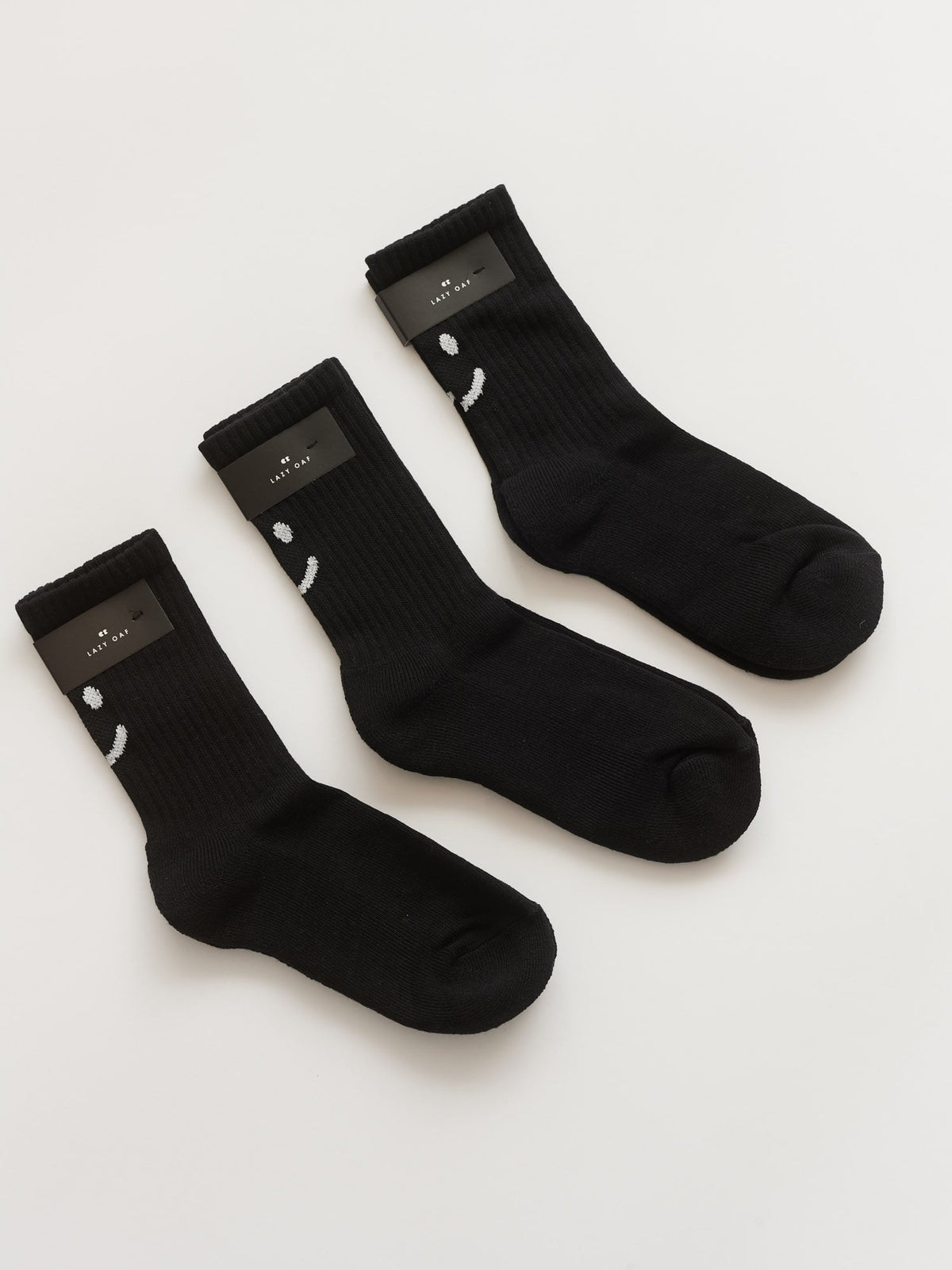Happy Sad Black Sock Multipack