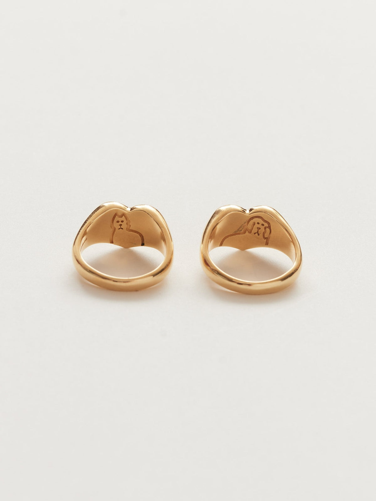 LO x Good Daze My Dog Ring Gold