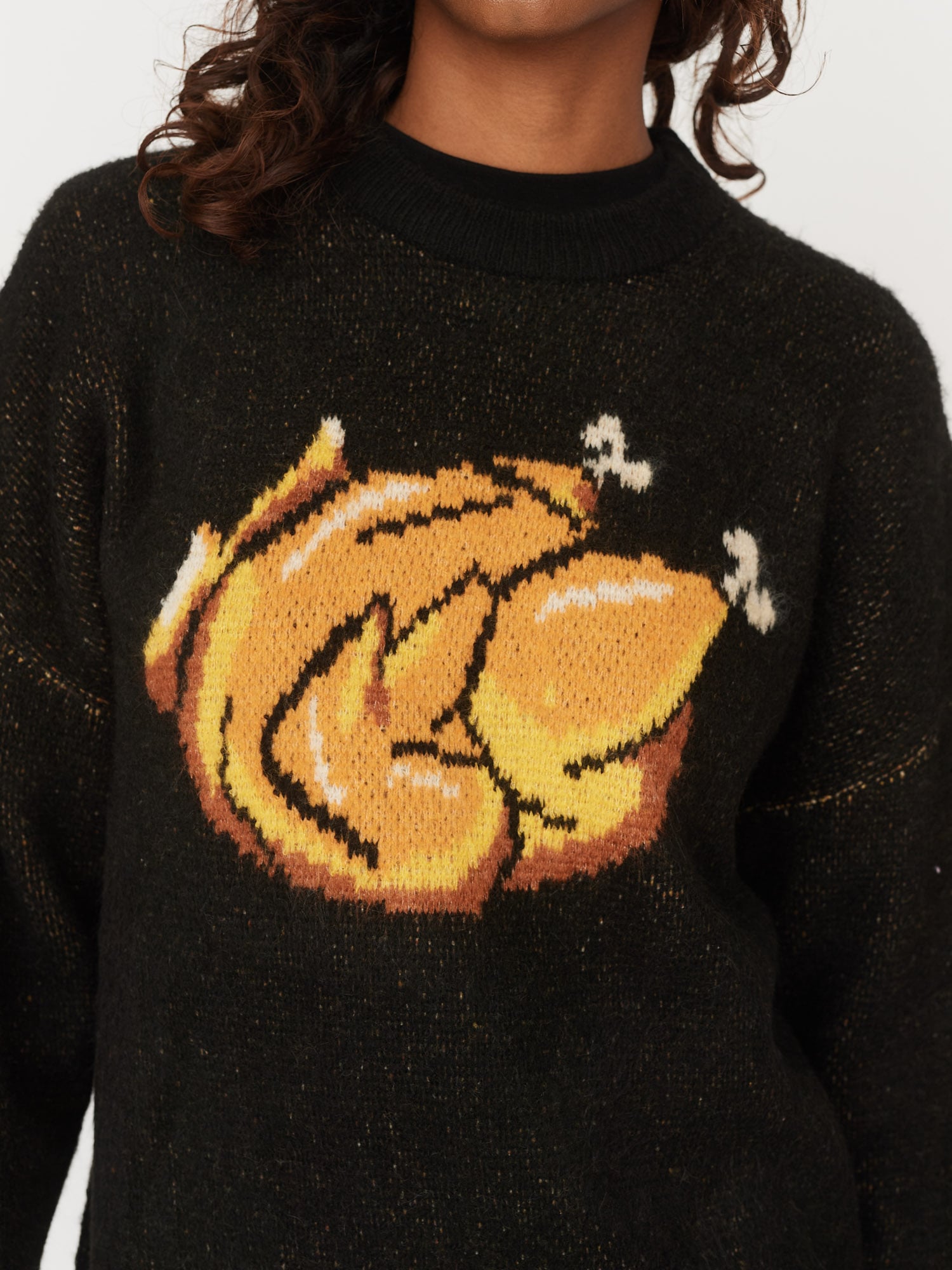 Black Roast Turkey Jumper – Lazy Oaf