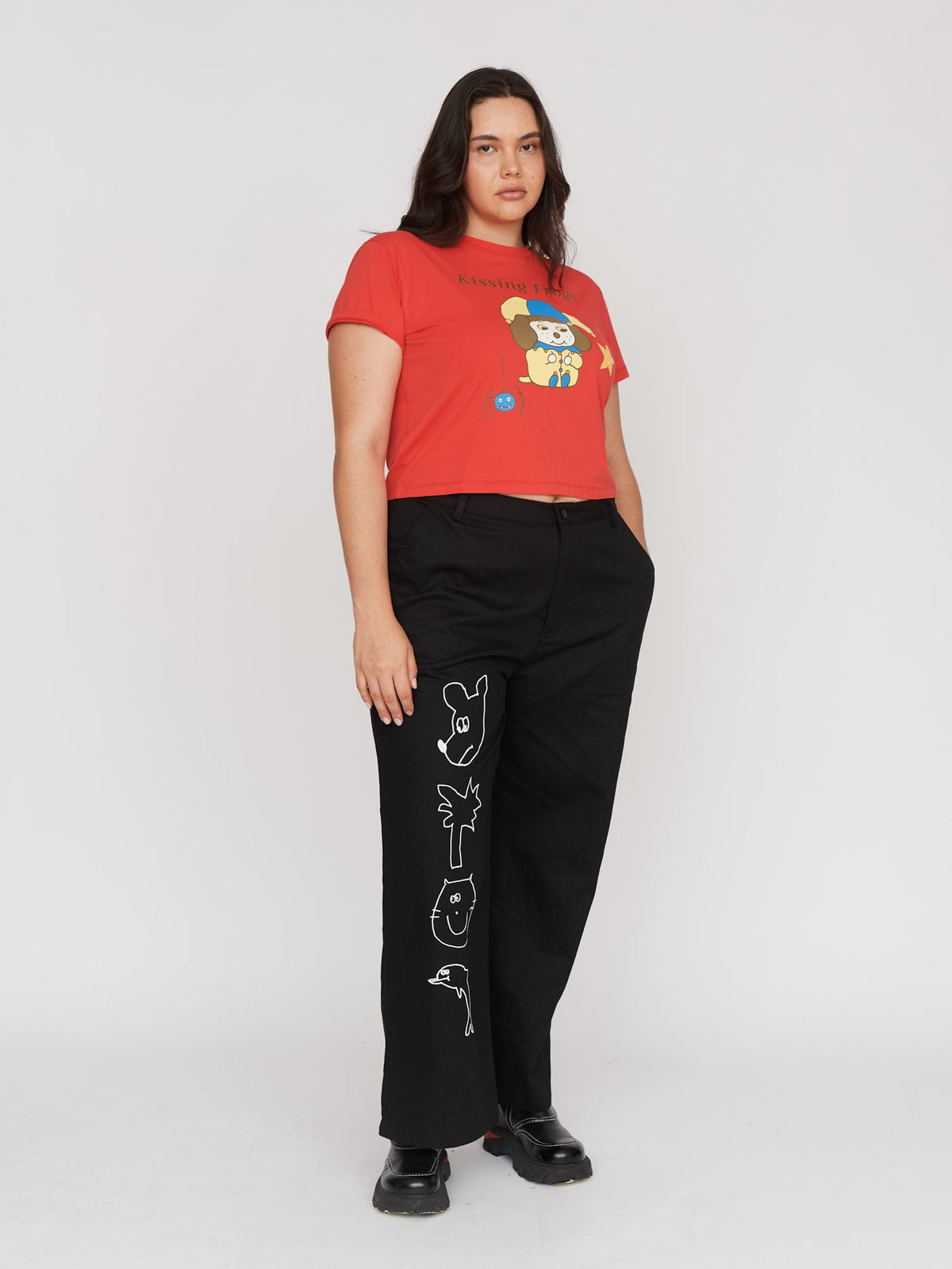 collection-curve, model:Angelica wears size 36 and is 5’11”