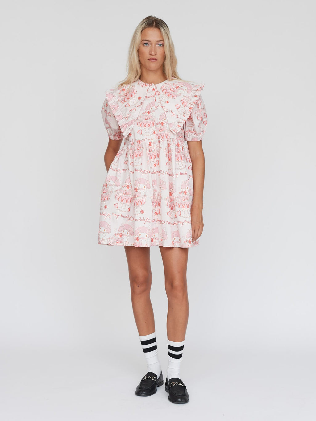 lazy oaf pink dress Lazy Oaf Dolly Shirt Dress