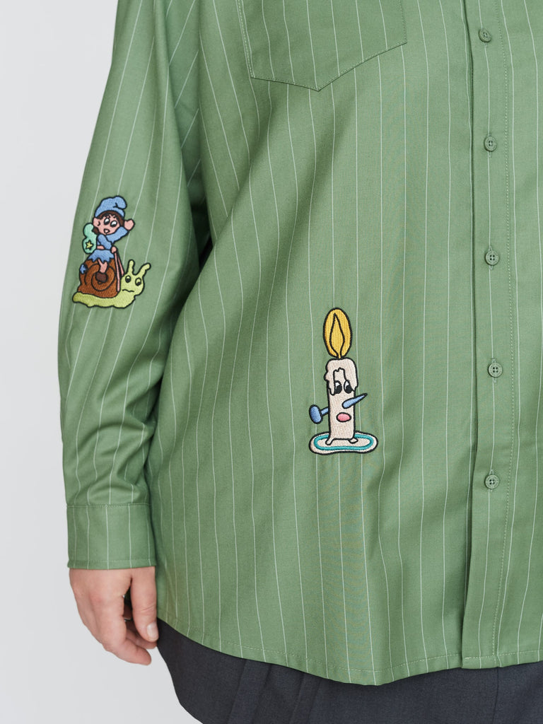 Pixie Spells Oversized Shirt – Lazy Oaf