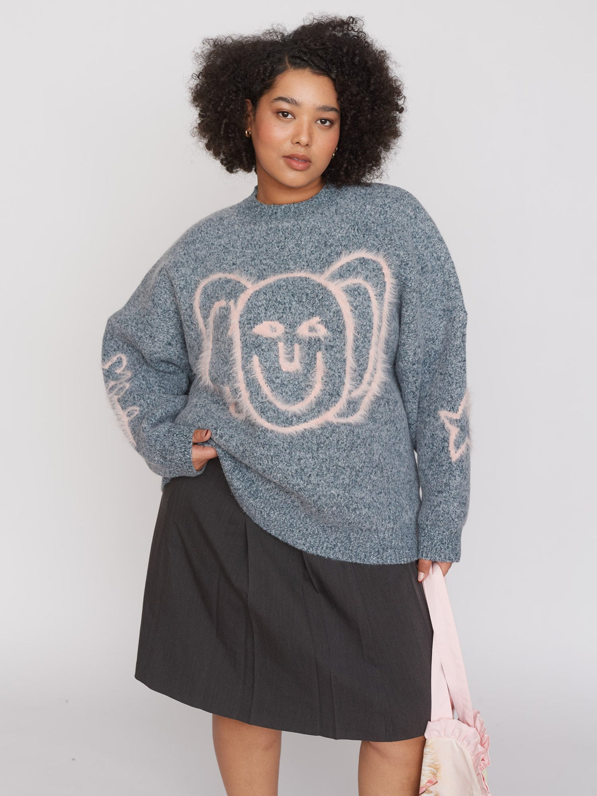 collection-curve, model:Zaynab wears size XXL and is 5’8”, collection-sale-knitwear
