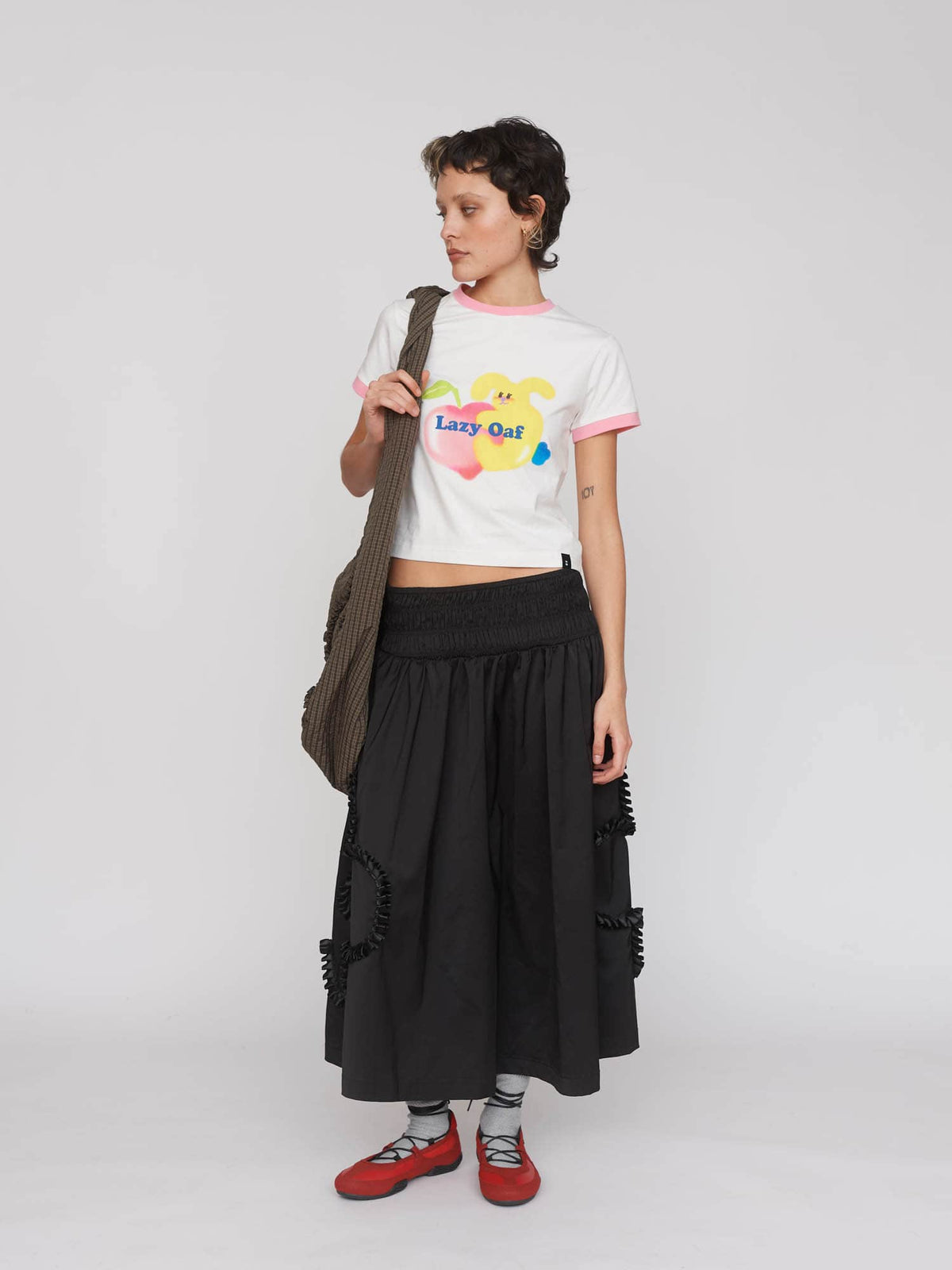 model:Momo wears size S and is 5’9”, collection-womens-tops