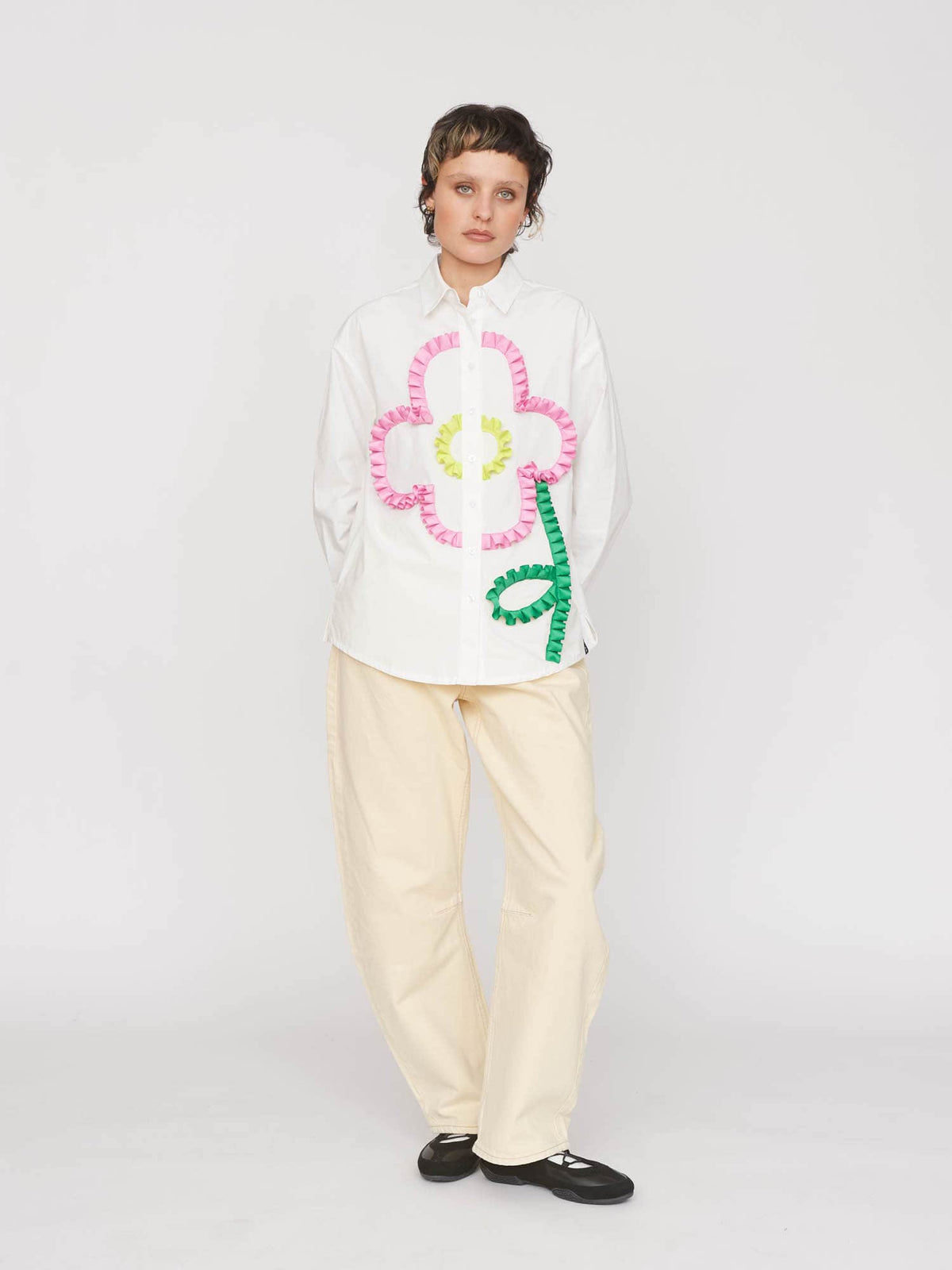 model:Momo wears size S and is 5’9”, Collection-women-landing, collection-women-new-in-1, collection-womens-shirts, collection-spring-looks
