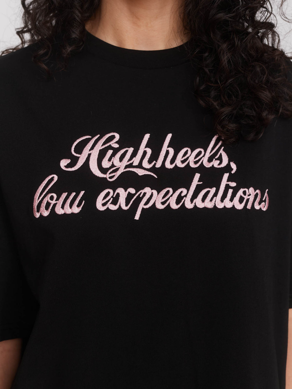 High Heels Low Expectations T-Shirt