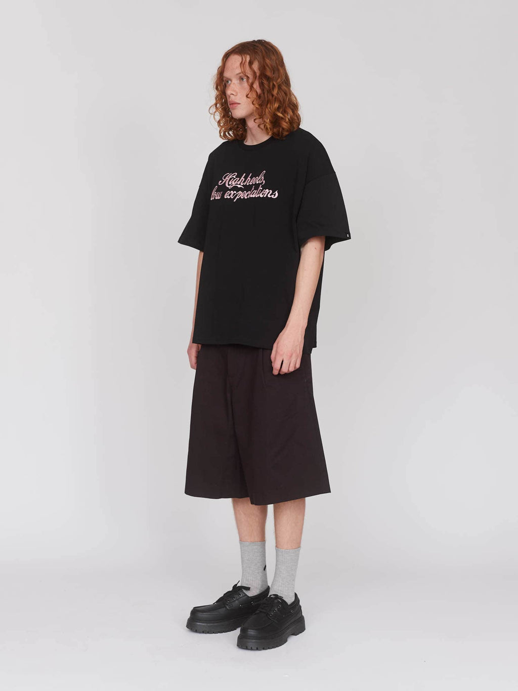 model:Archie wears size XXL and is 6’1”