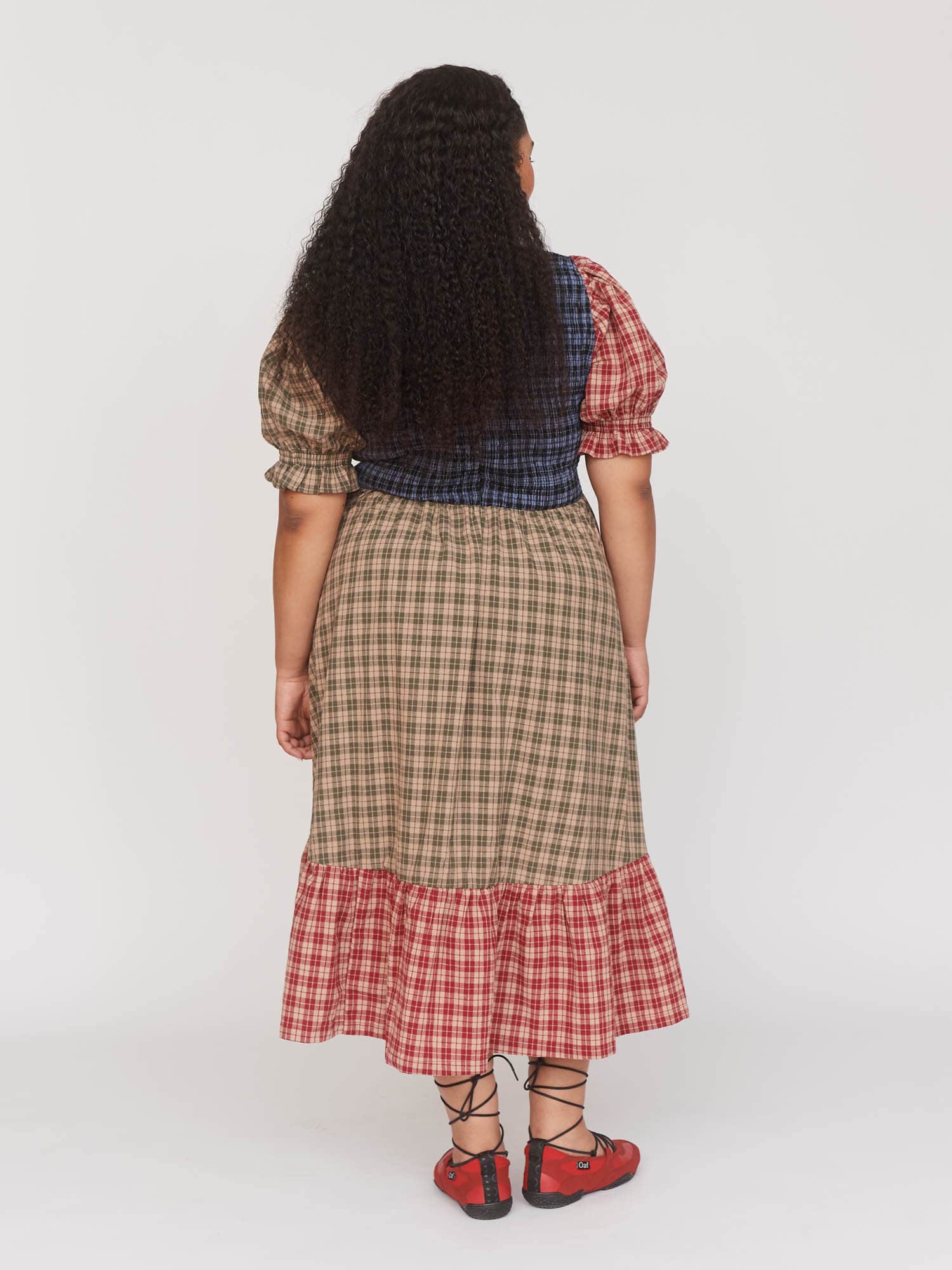 Monchhichi Shirred Dress | Lazy Oaf Collaboration