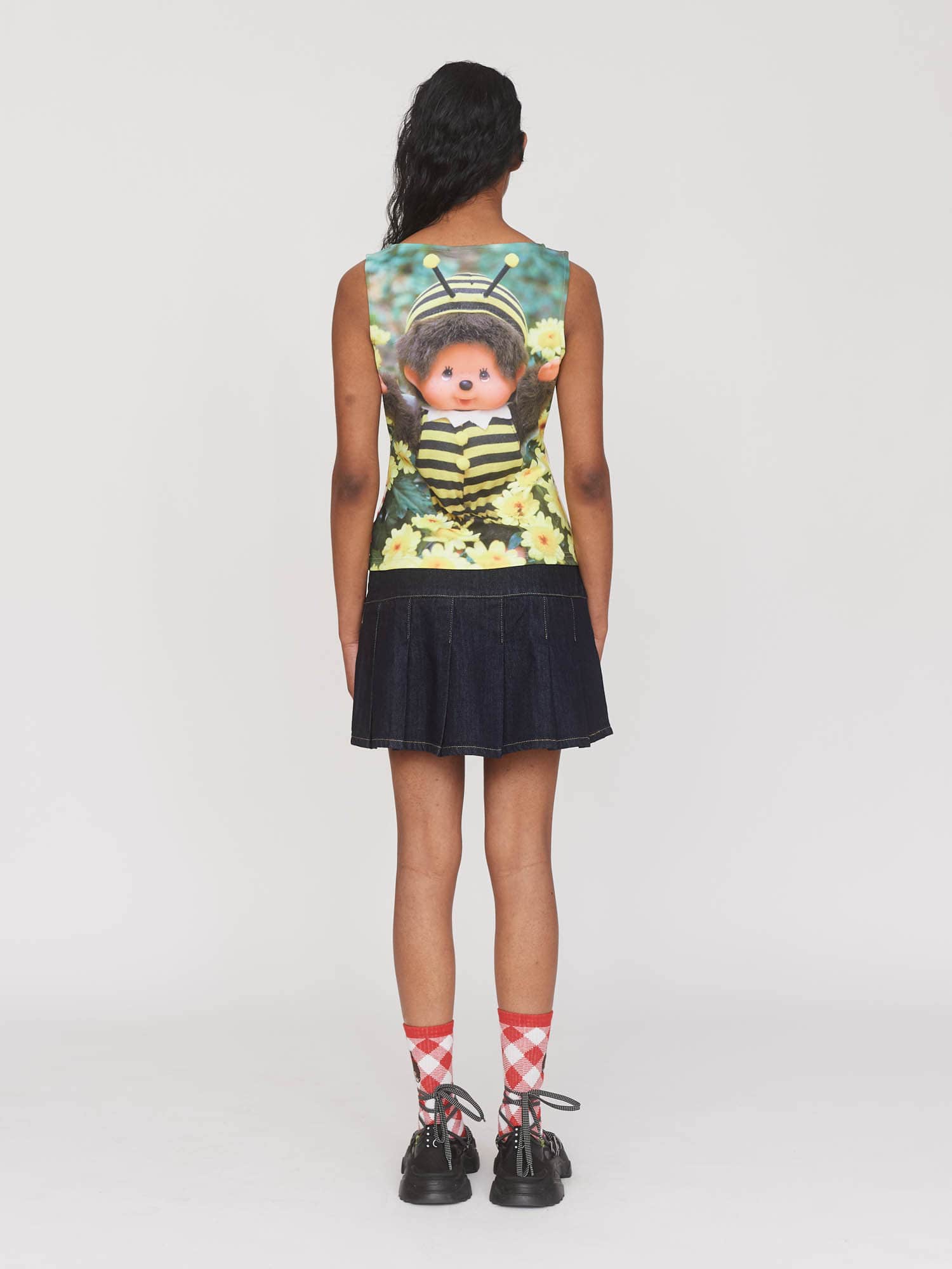 Monchhichi Pizza Party Top – Lazy Oaf