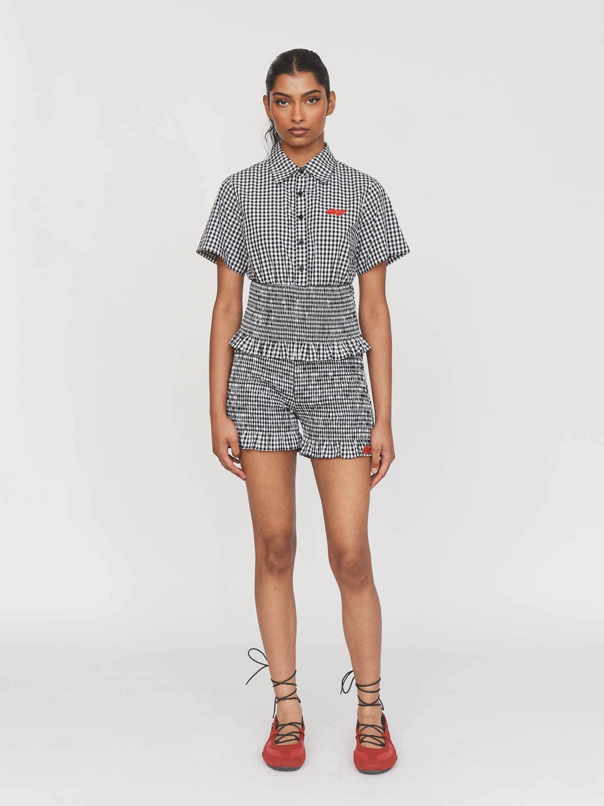 model:Kerethika wears size 8 and is 5’ 7”, collection-sale-shirts
