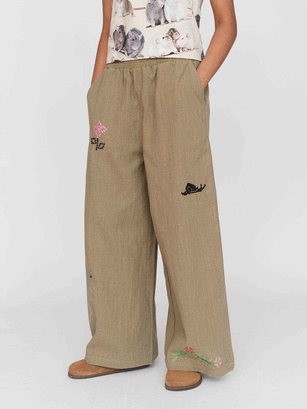 Collection-women-landing, collection-women-new-in-1, collection-womens-trousers, model:Kerethika wears size S and is 5’ 7”, collection-all-trousers