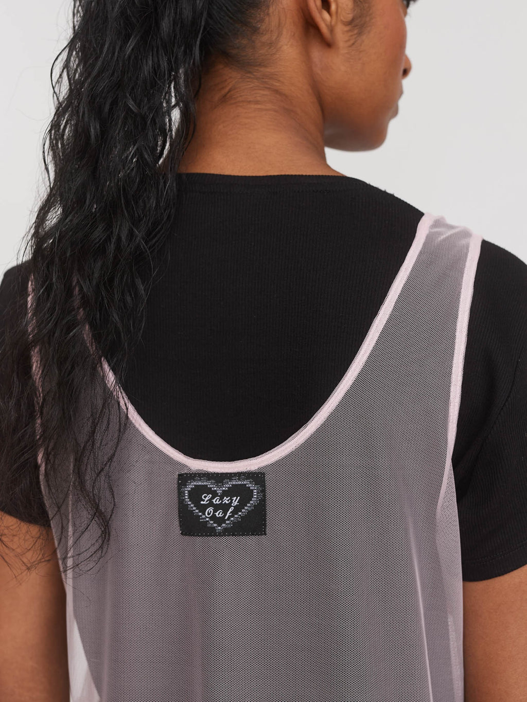 Pink Tulle Chuck On Dress