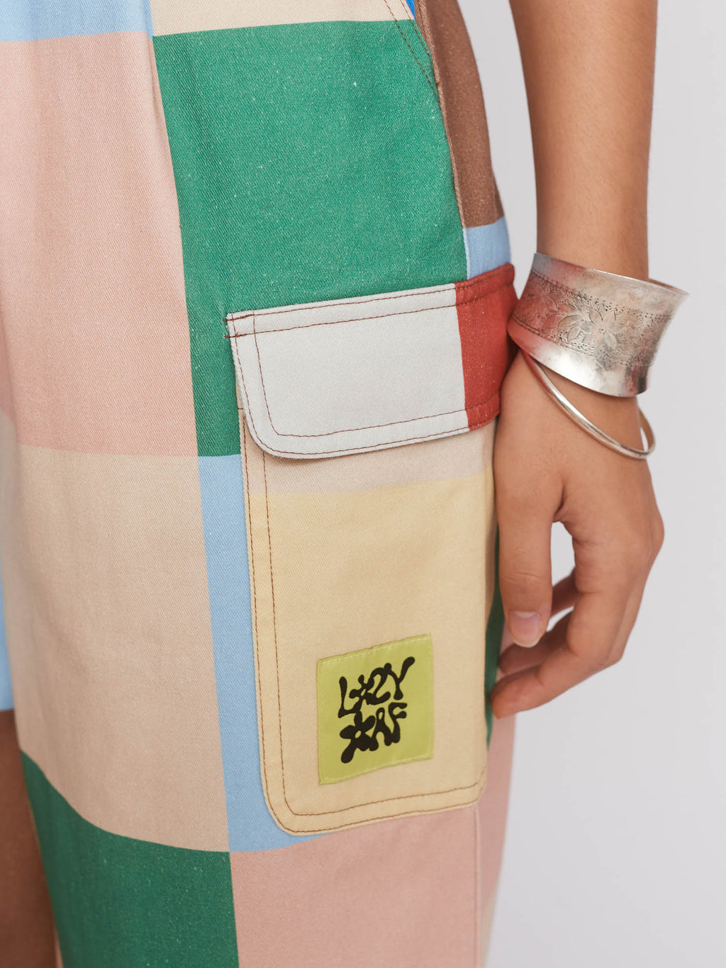 Colourblock Gilet Jumpsuit