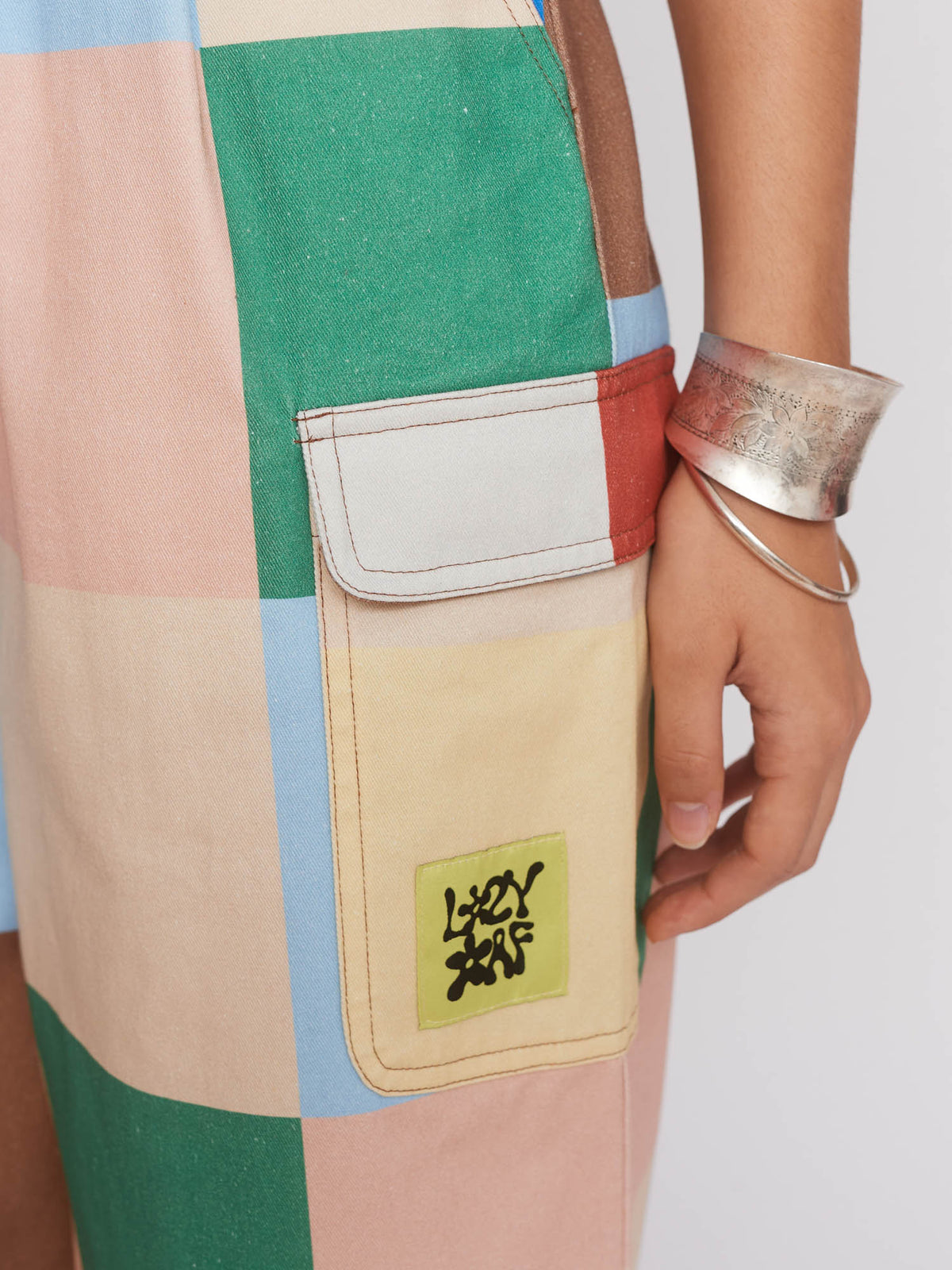 Colourblock Gilet Jumpsuit