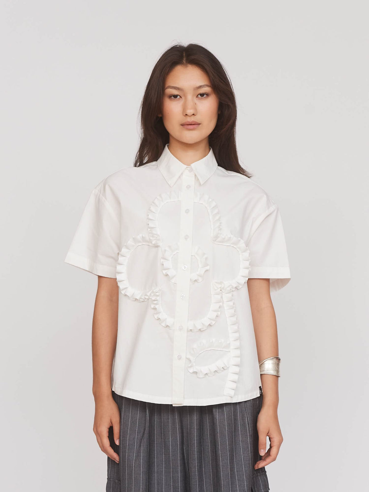 Collection-women-landing, collection-women-new-in-1, collection-womens-shirts, model:Aira wears size S and is 5’9”

