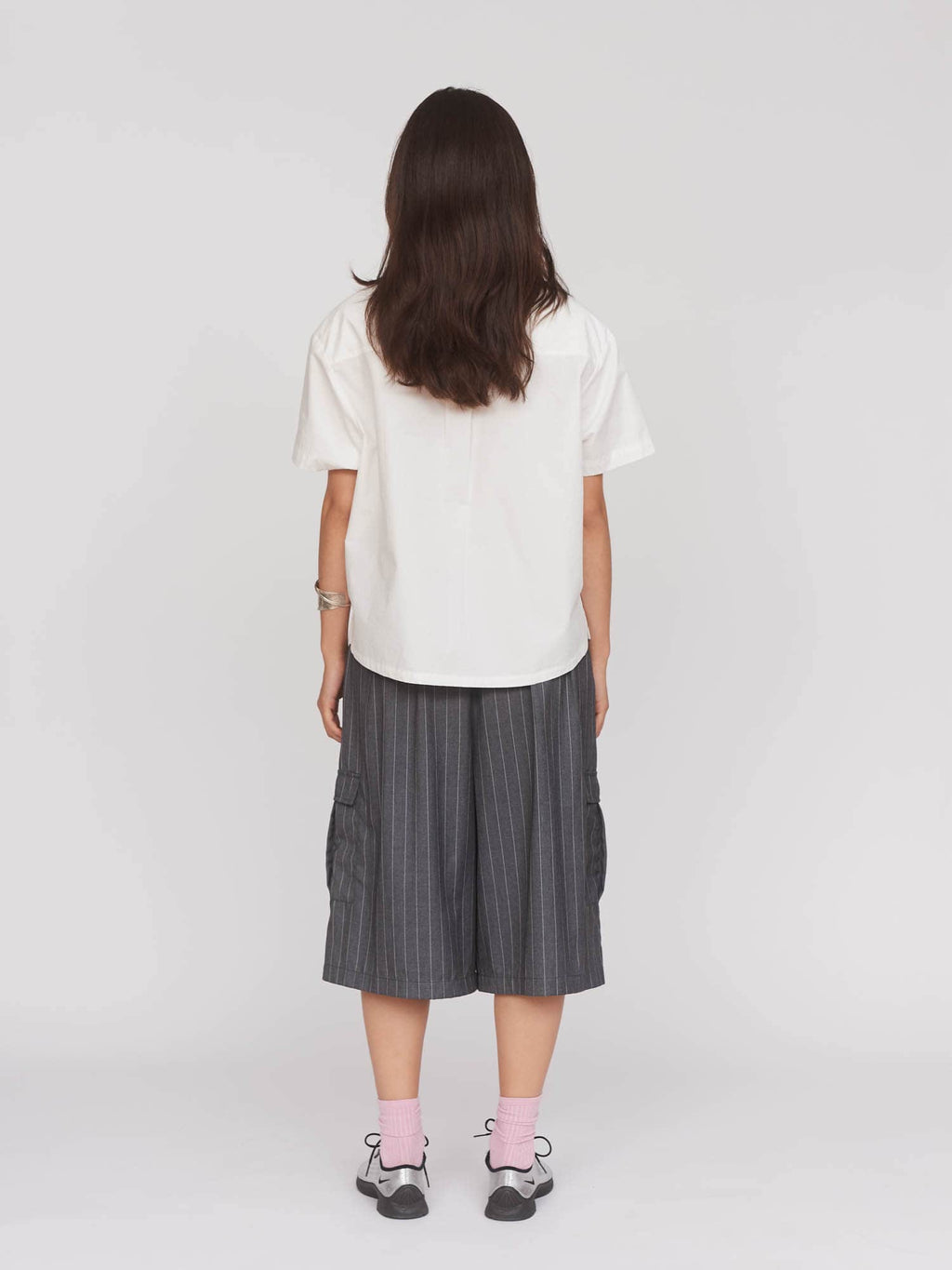 Big Big Flower White Shirt