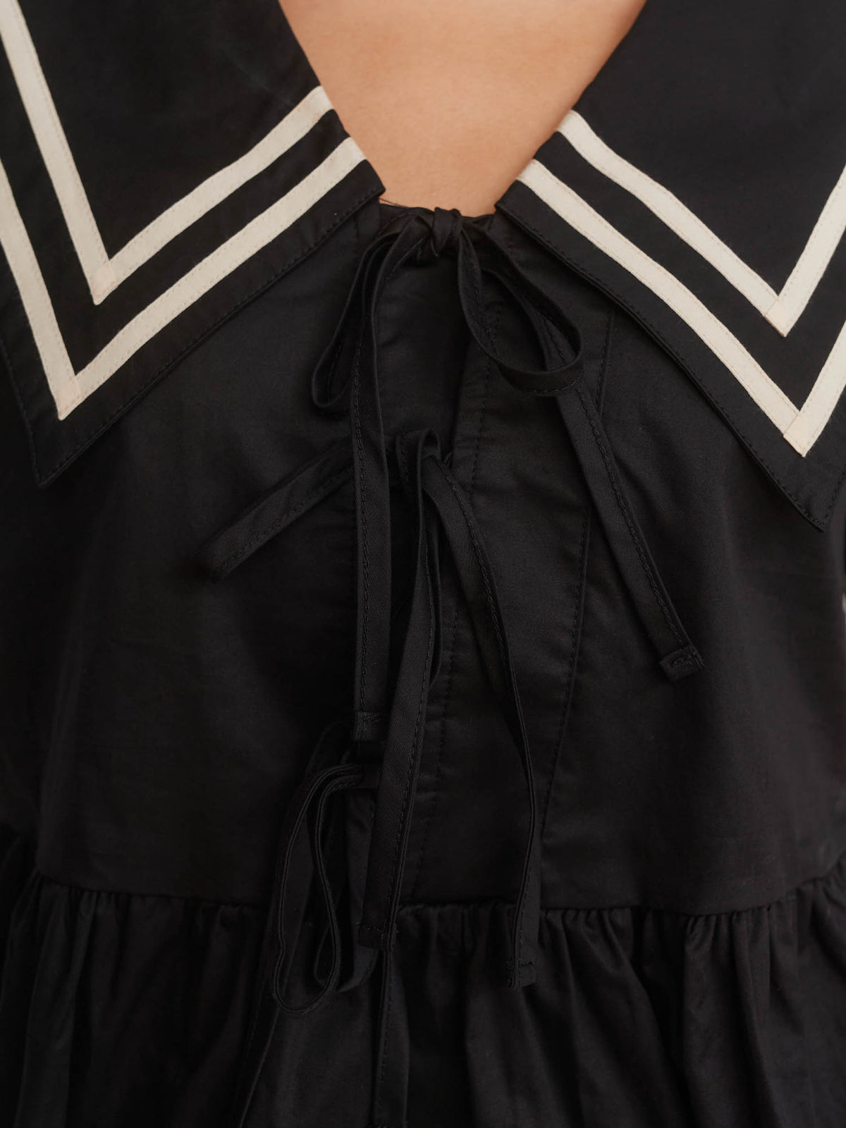 Sailor Peplum Top