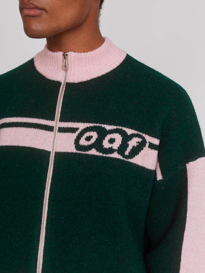 2001 Zip Green Knit