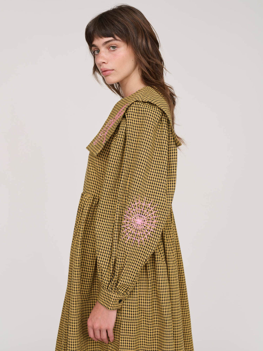 model:Molly wears size S and is 5’ 7”