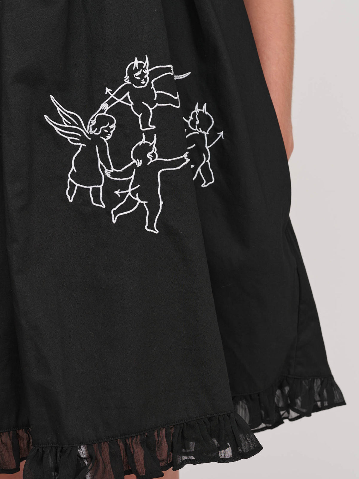 Cherubs Frill Mini Dress