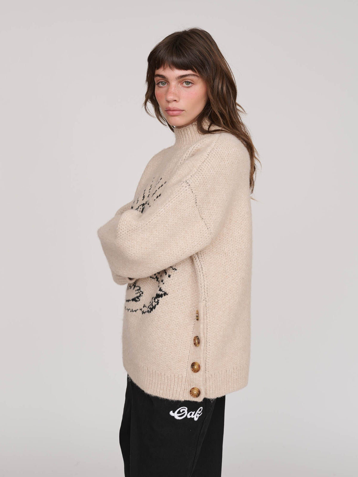 model:Molly wears size S and is 5’ 7”
