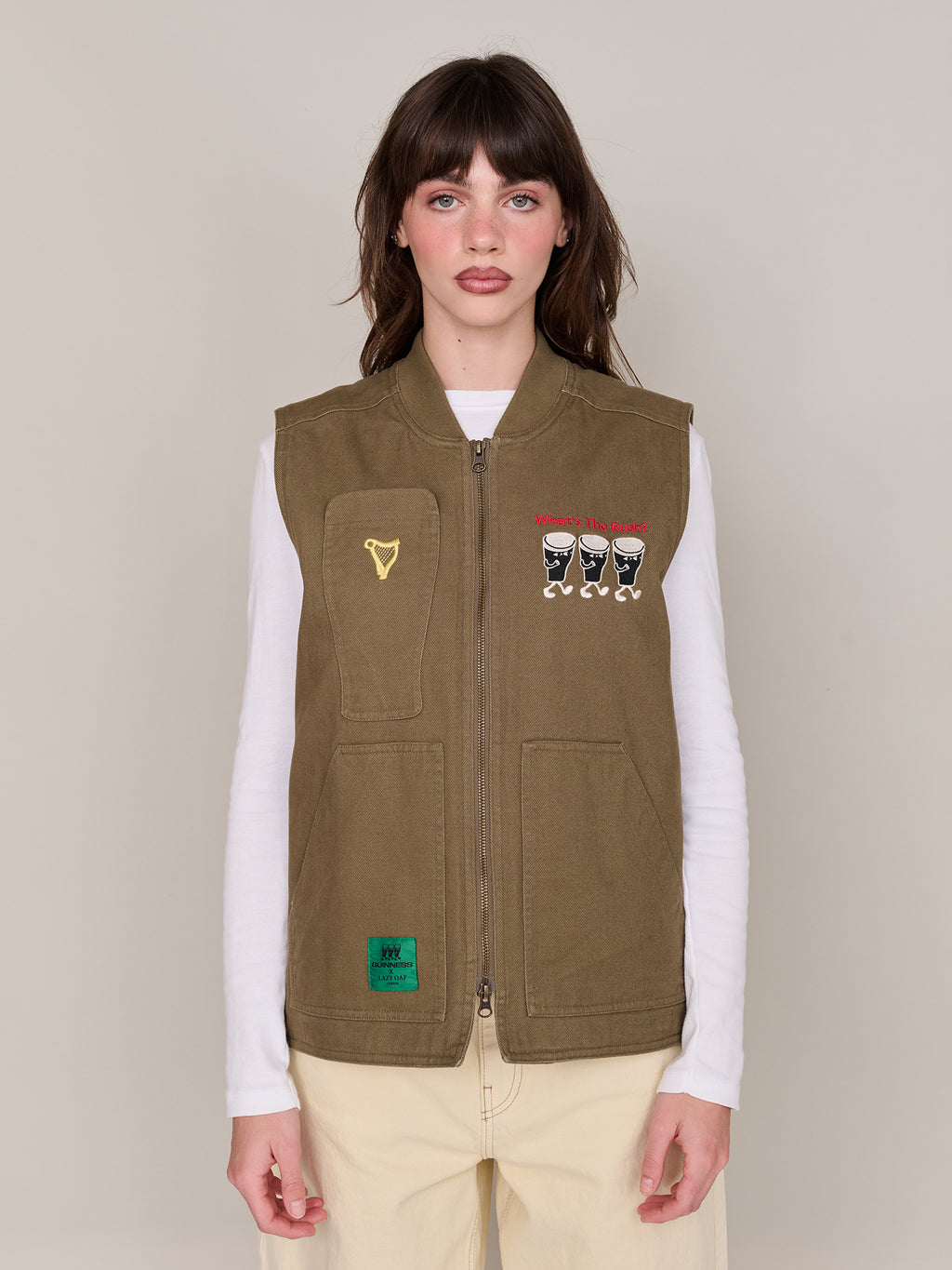 model:Molly wears size S and is 5’ 7”